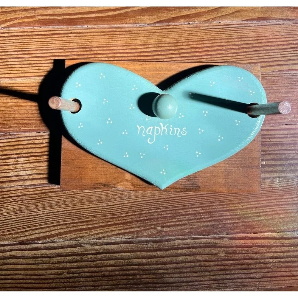 Vintage Heart Napkin Holder